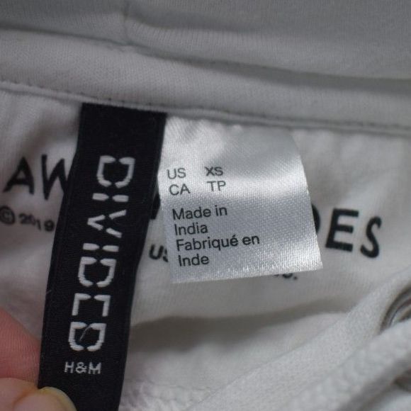 Shawn Mendes Hoodie White Music Tour Pop H&M Unisex XS - Picture 3 of 7